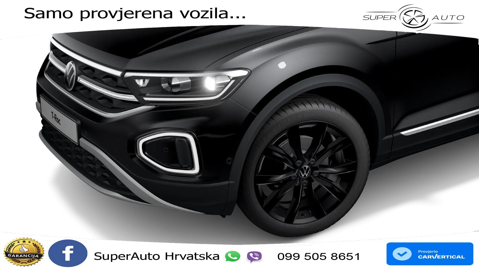 Volkswagen T-Roc 1.5 TSI (150 KS) DSG LED+GR SJED+ACC