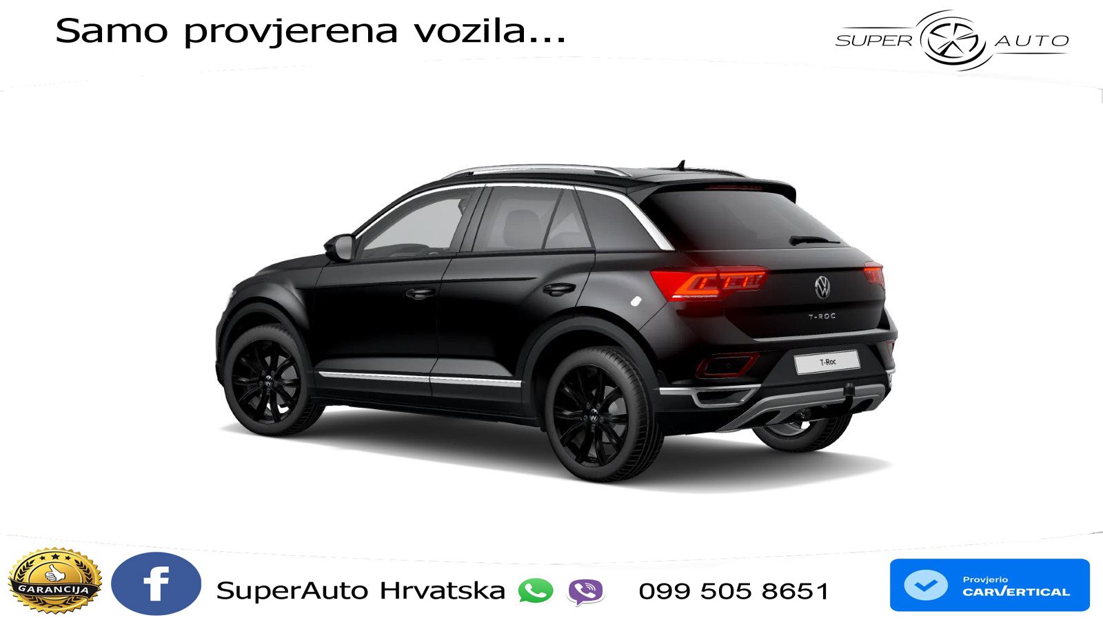 Volkswagen T-Roc 1.5 TSI (150 KS) DSG LED+GR SJED+ACC