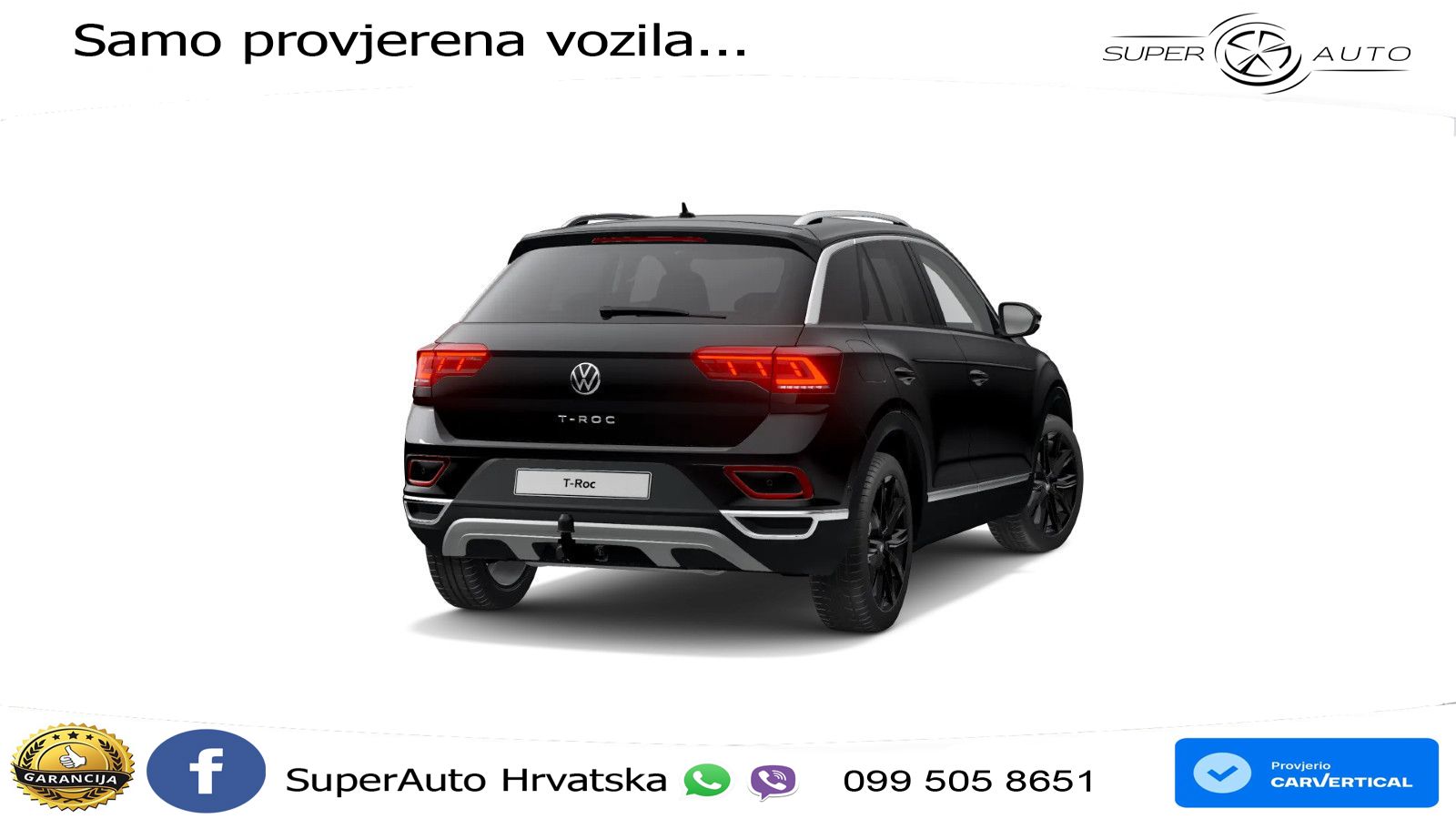 Volkswagen T-Roc 1.5 TSI (150 KS) DSG LED+GR SJED+ACC