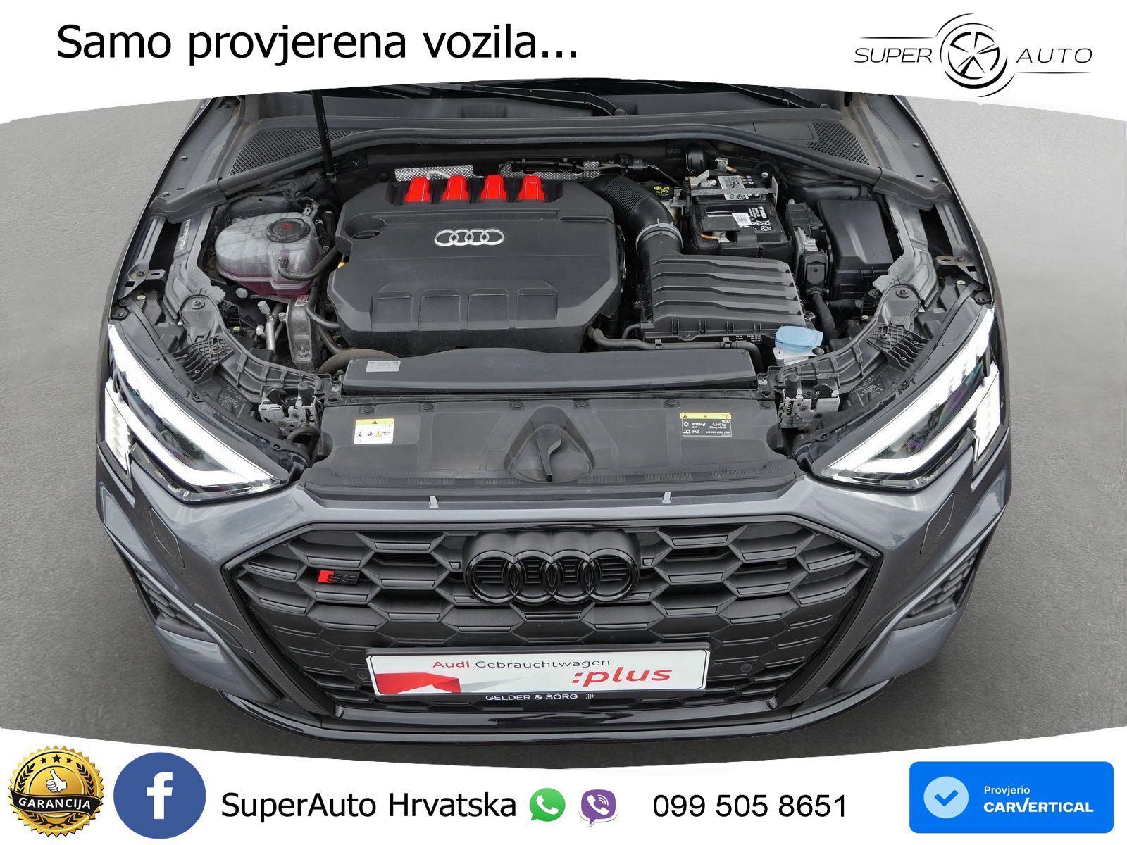 Audi S3 2.0 TFSI (310 KS) quattro S tronic MATRIX+GR SJED+KAM