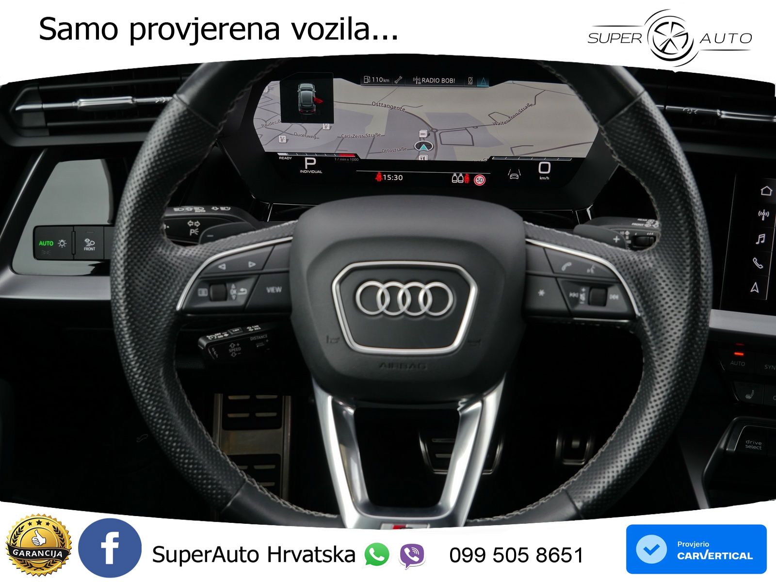 Audi S3 2.0 TFSI (310 KS) quattro S tronic MATRIX+GR SJED+KAM