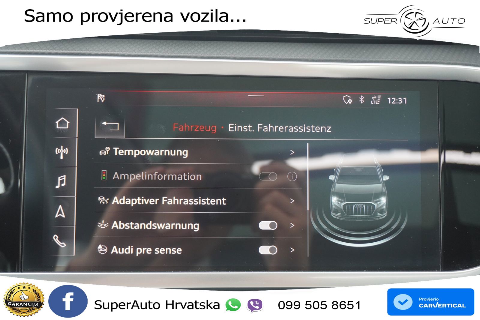 Audi Q3 40 TFSI (190 KS) quattro S tronic LED+GR SJED+ACC