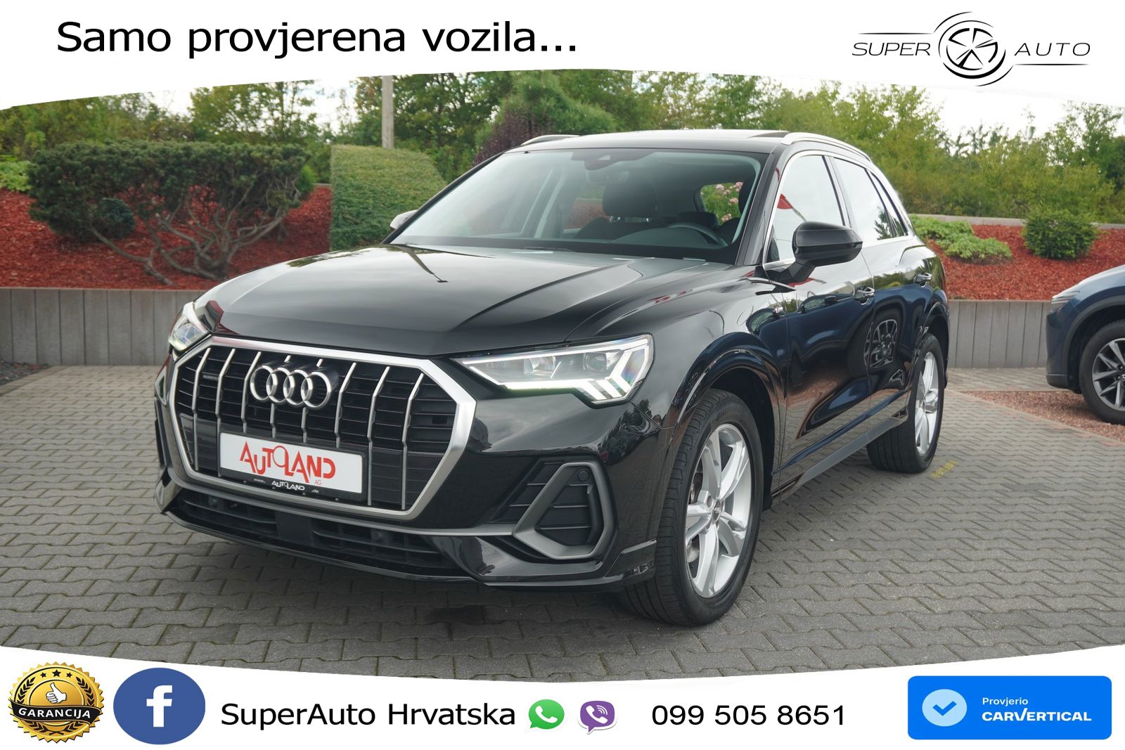 Audi Q3 40 TFSI (190 KS) quattro S tronic LED+GR SJED+ACC
