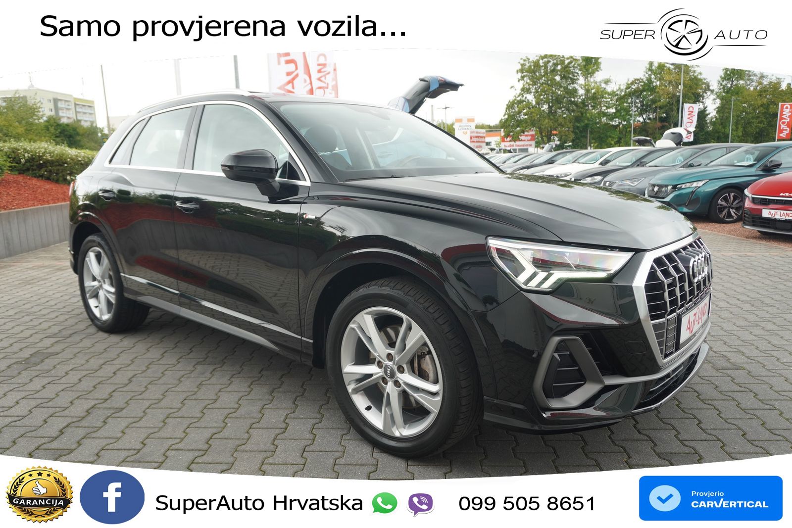 Audi Q3 40 TFSI (190 KS) quattro S tronic LED+GR SJED+ACC