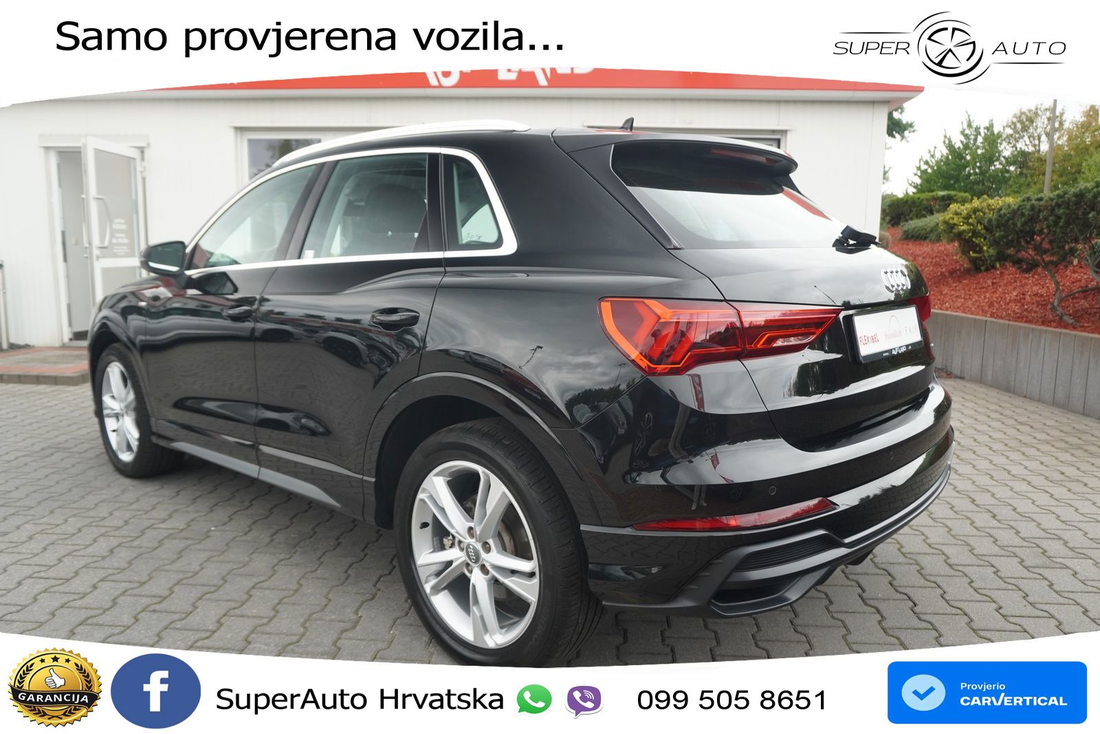 Audi Q3 40 TFSI (190 KS) quattro S tronic LED+GR SJED+ACC