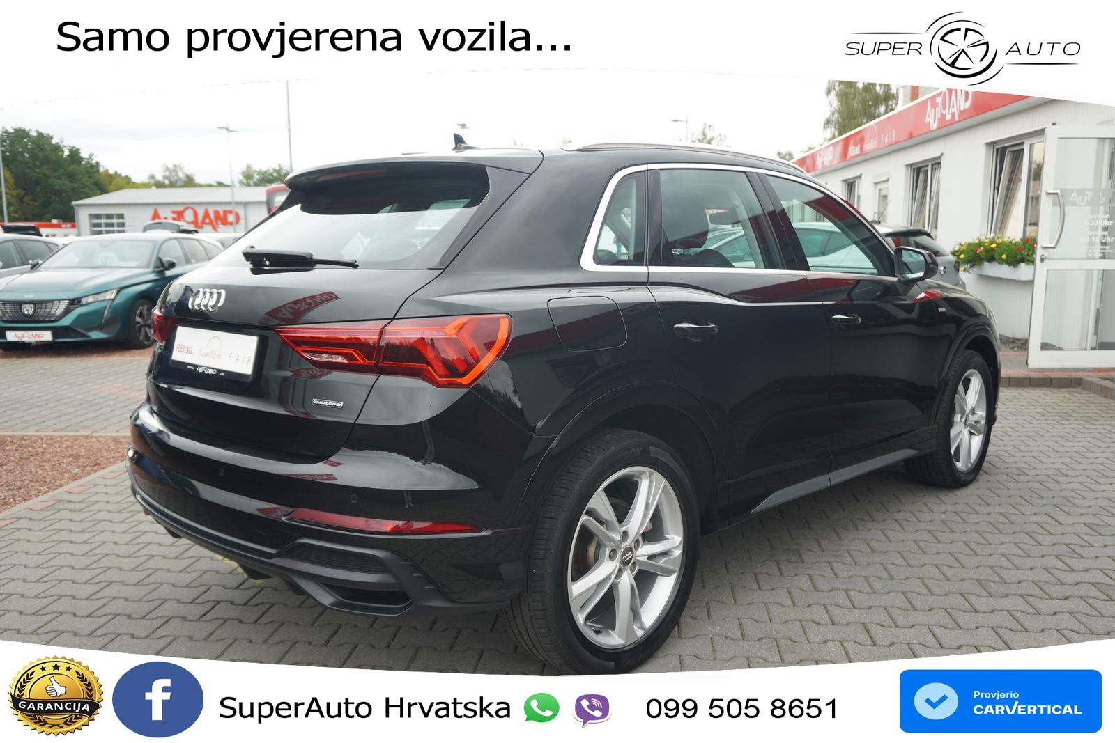 Audi Q3 40 TFSI (190 KS) quattro S tronic LED+GR SJED+ACC