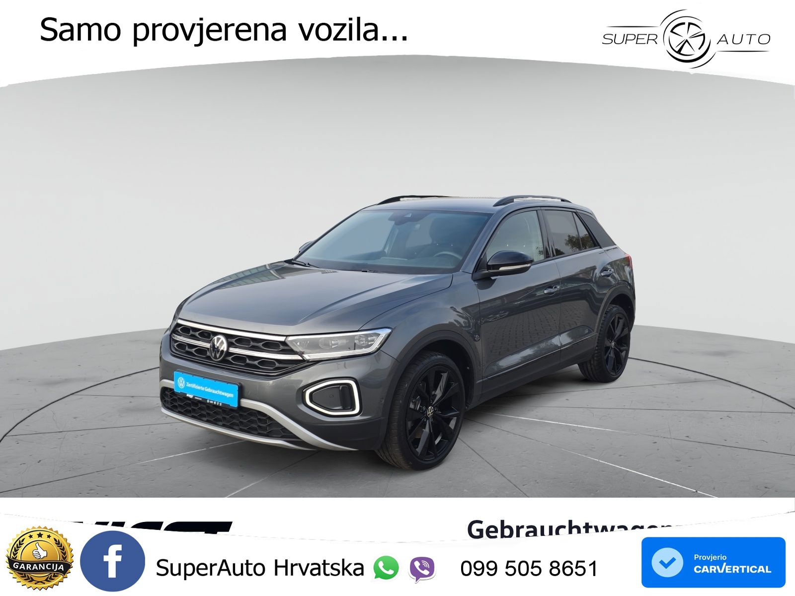 Volkswagen T-Roc 1.5 TSI (150 KS) DSG LED+GR SJED+ACC