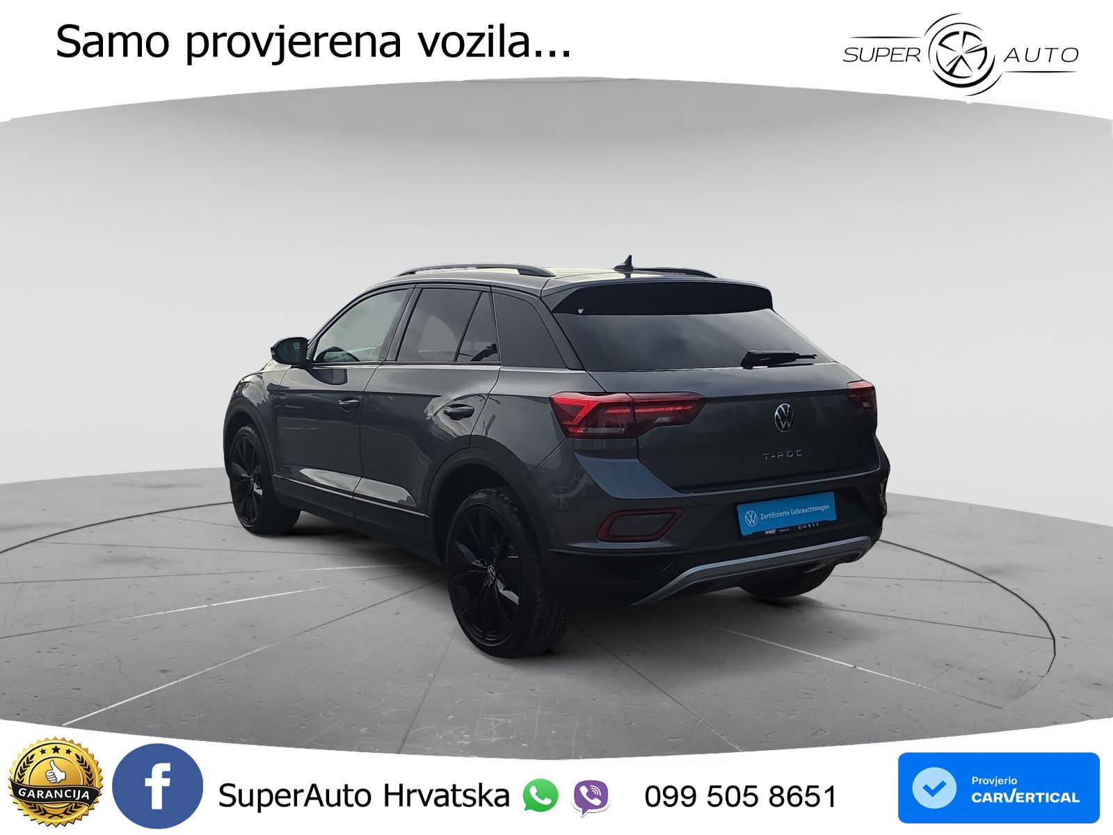 Volkswagen T-Roc 1.5 TSI (150 KS) DSG LED+GR SJED+ACC