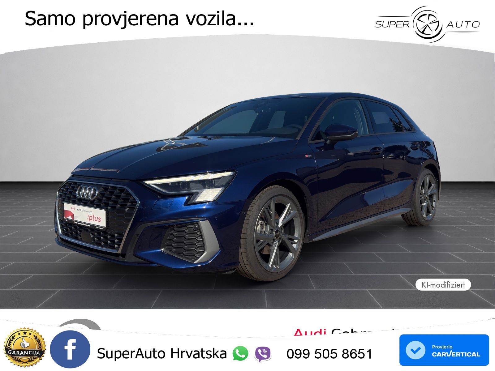 Audi A3 35 TDI (150 KS) S tronic S line LED+GR SJED+ACC