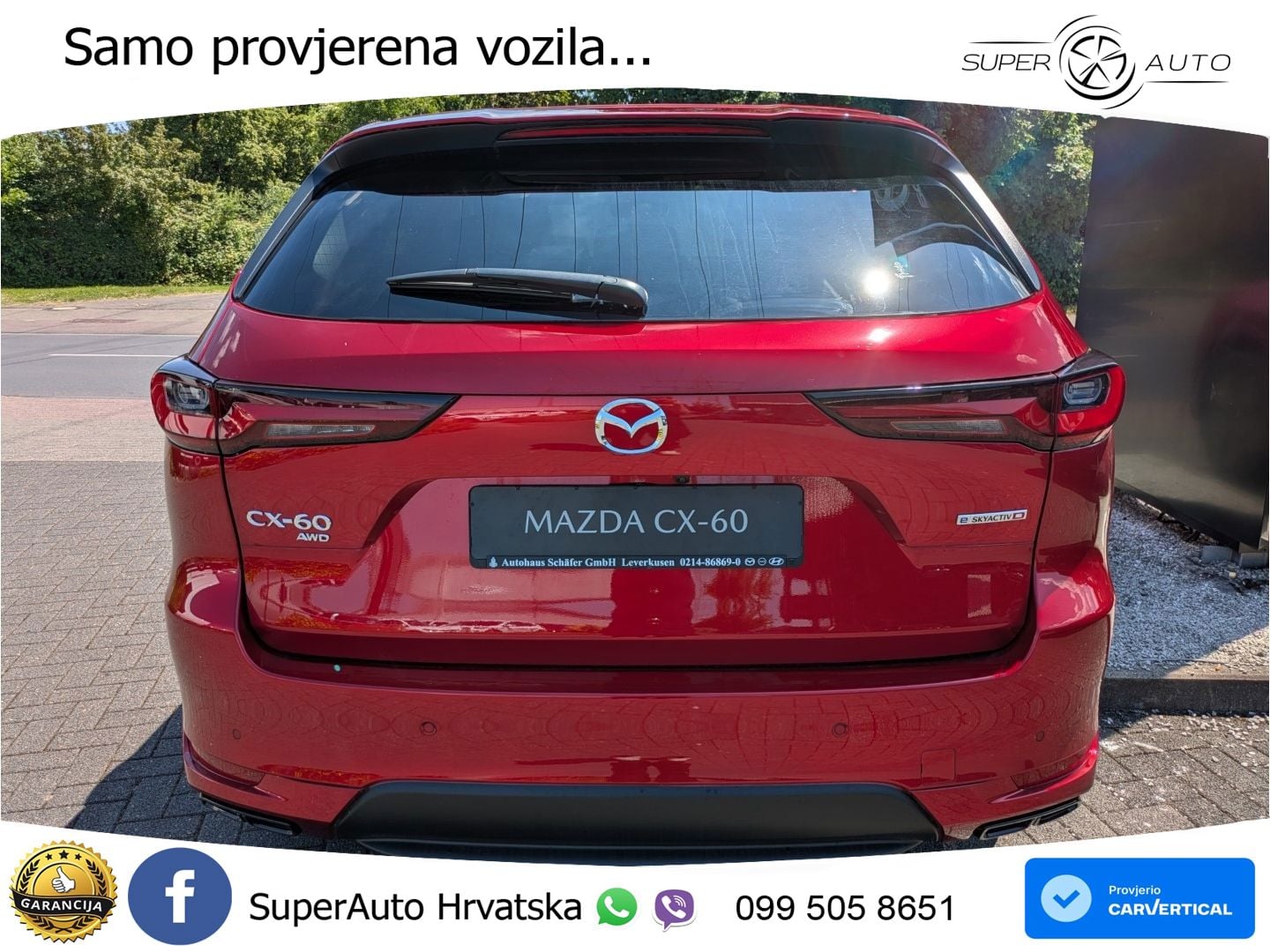 Mazda CX-60 3.3 e-Skyactiv D (254 KS) AWD Automatic MATRIX+GR SJED+KAM