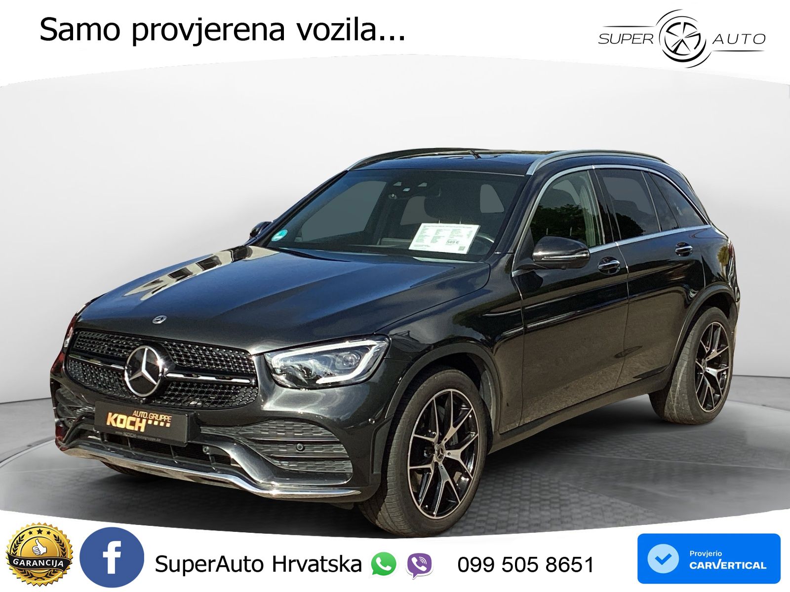 Mercedes GLC 400d (330 KS) 4MATIC 9G-TRONIC AMG ACC+GR SJED+360+PANO