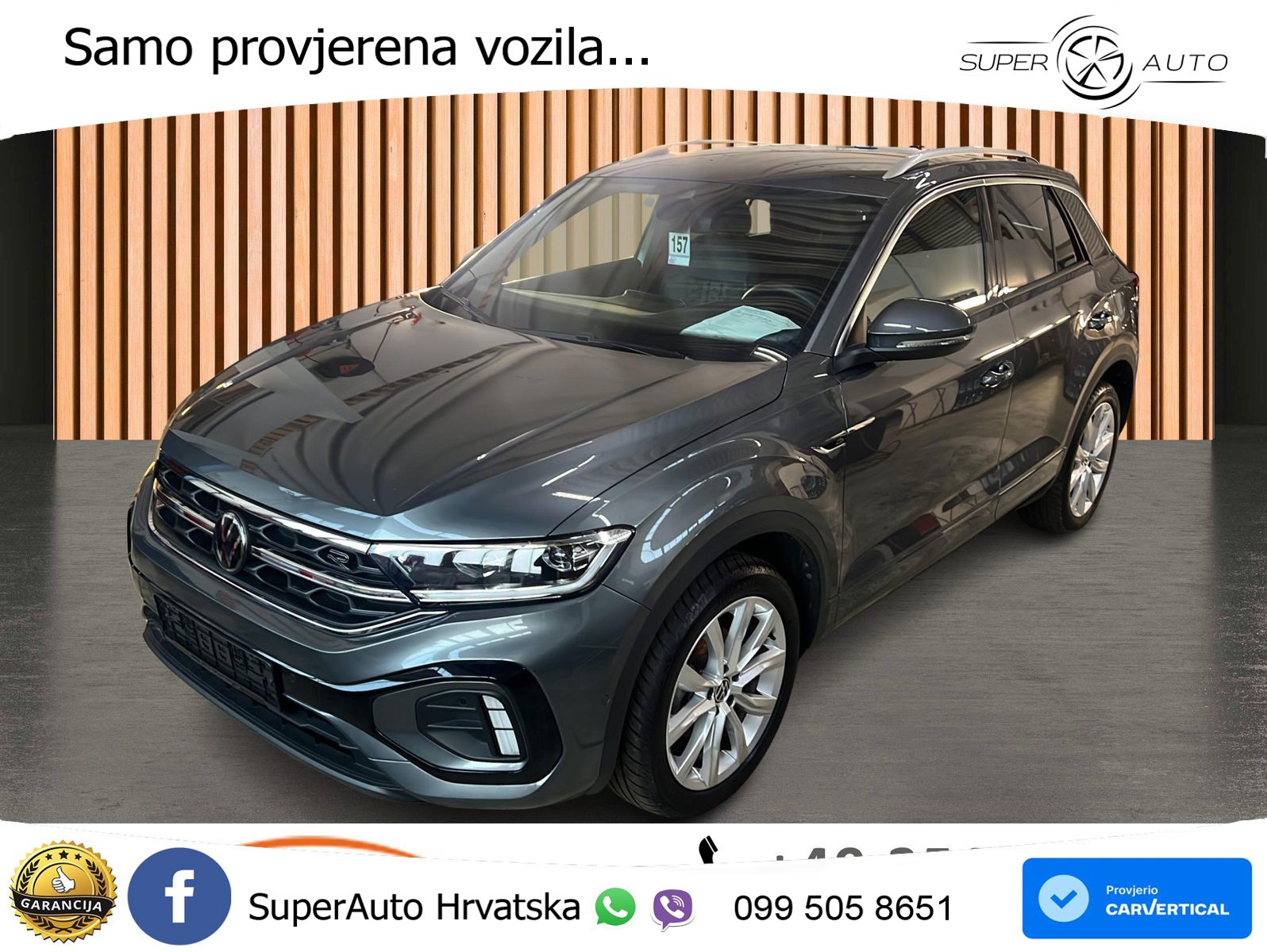 Volkswagen T-Roc 1.5 TSI (150 KS) DSG LED+GR SJED+ACC