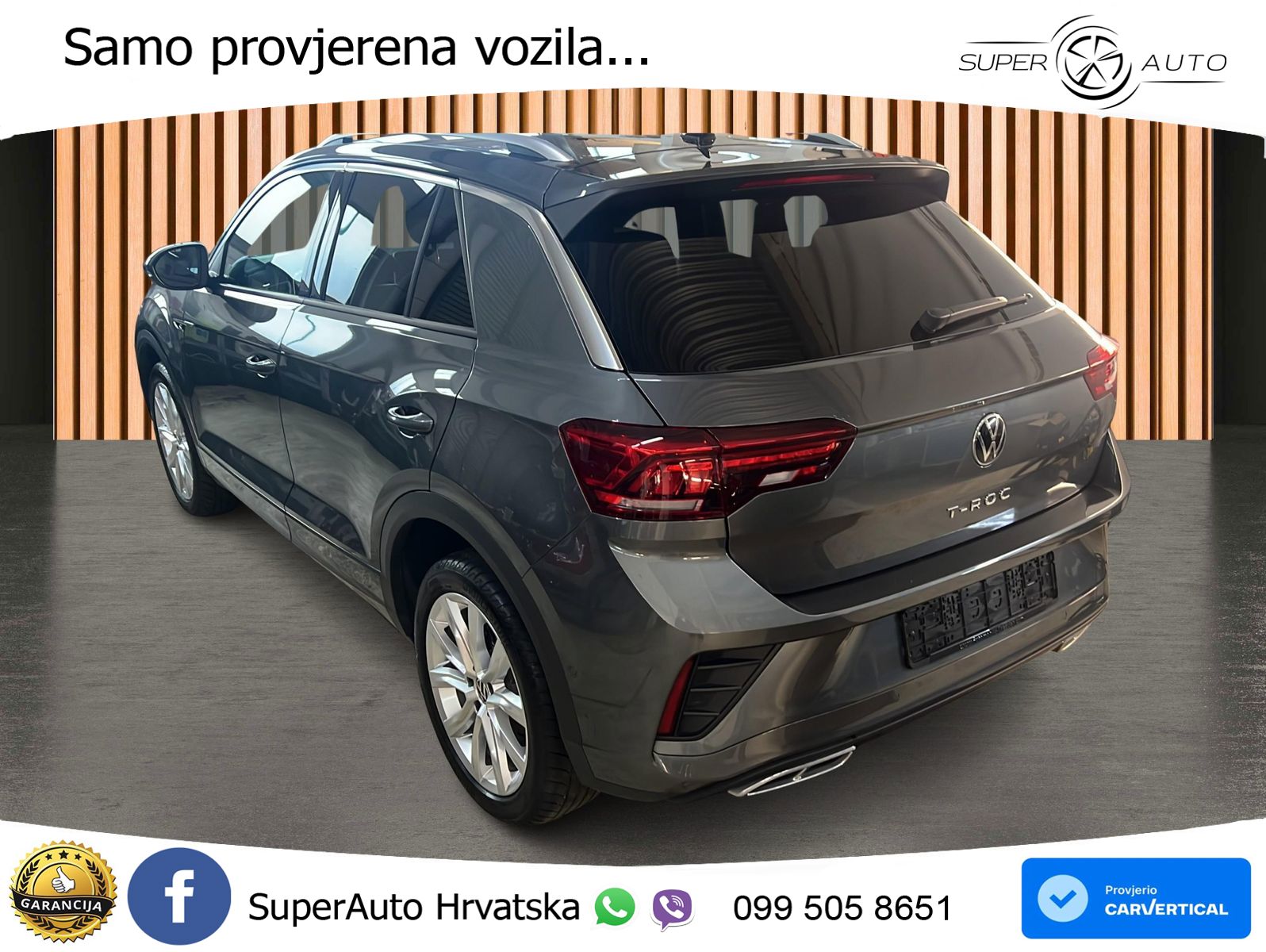 Volkswagen T-Roc 1.5 TSI (150 KS) DSG LED+GR SJED+ACC