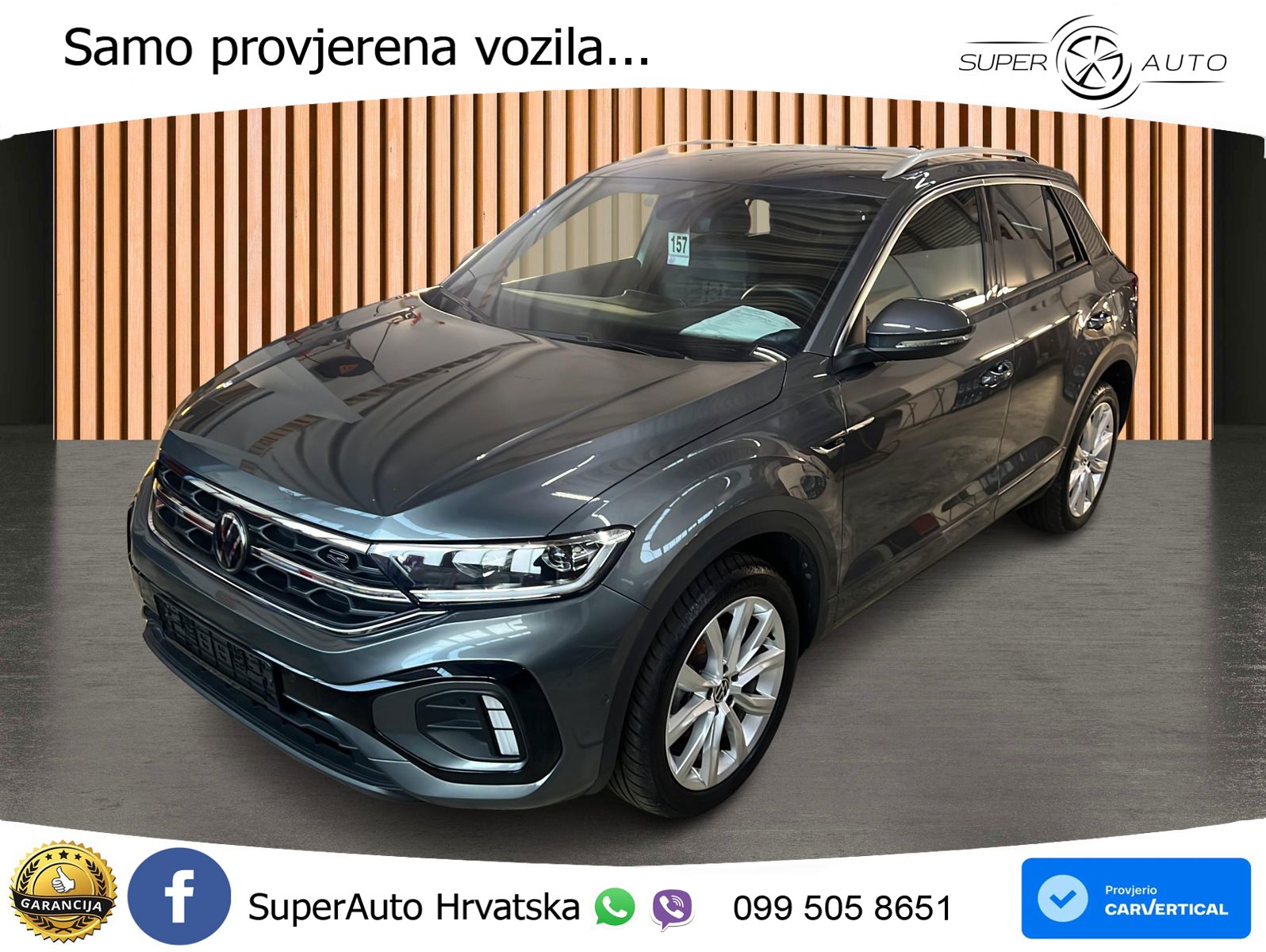 Volkswagen T-Roc 1.5 TSI (150 KS) DSG LED+GR SJED+ACC