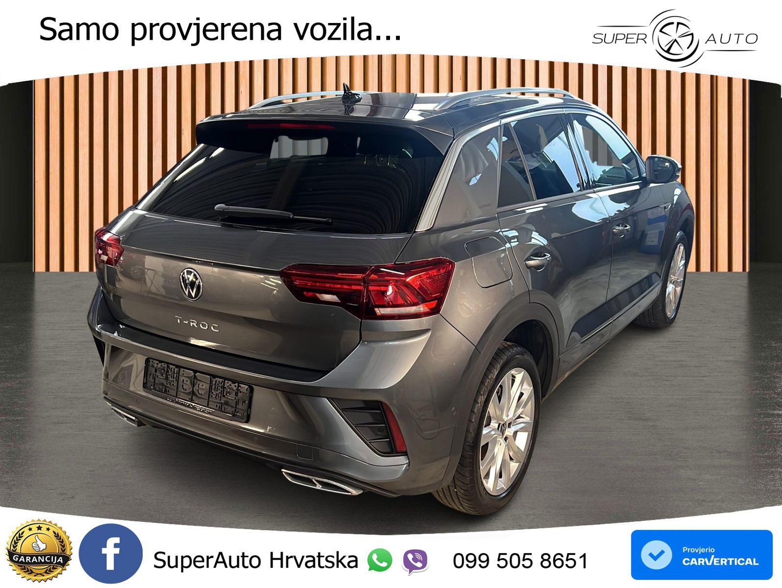 Volkswagen T-Roc 1.5 TSI (150 KS) DSG LED+GR SJED+ACC