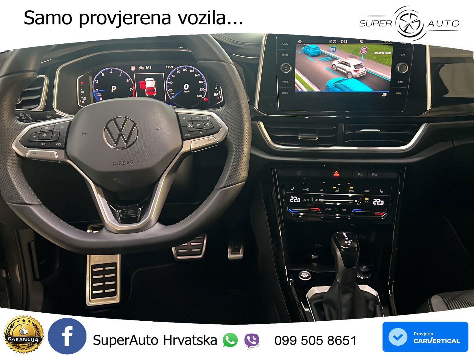 Volkswagen T-Roc 1.5 TSI (150 KS) DSG LED+GR SJED+ACC