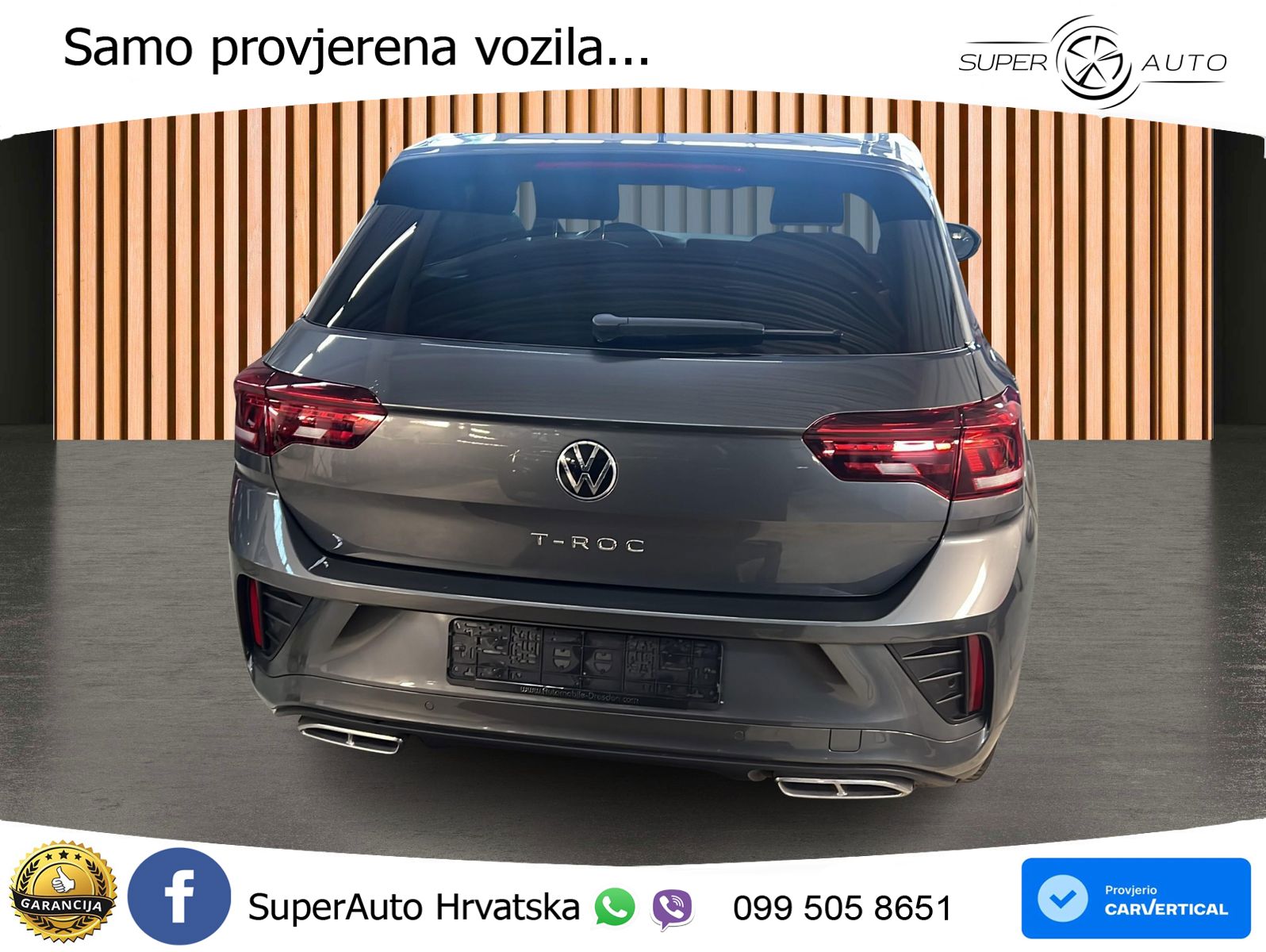 Volkswagen T-Roc 1.5 TSI (150 KS) DSG LED+GR SJED+ACC