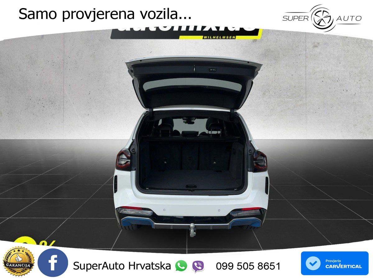 BMW iX3 80 kWh (286 KS) ACC+HEAD+GR SJED+360+PANO