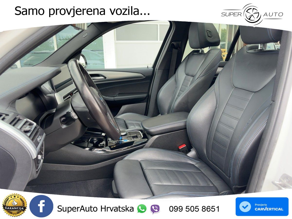 BMW iX3 80 kWh (286 KS) ACC+HEAD+GR SJED+360+PANO