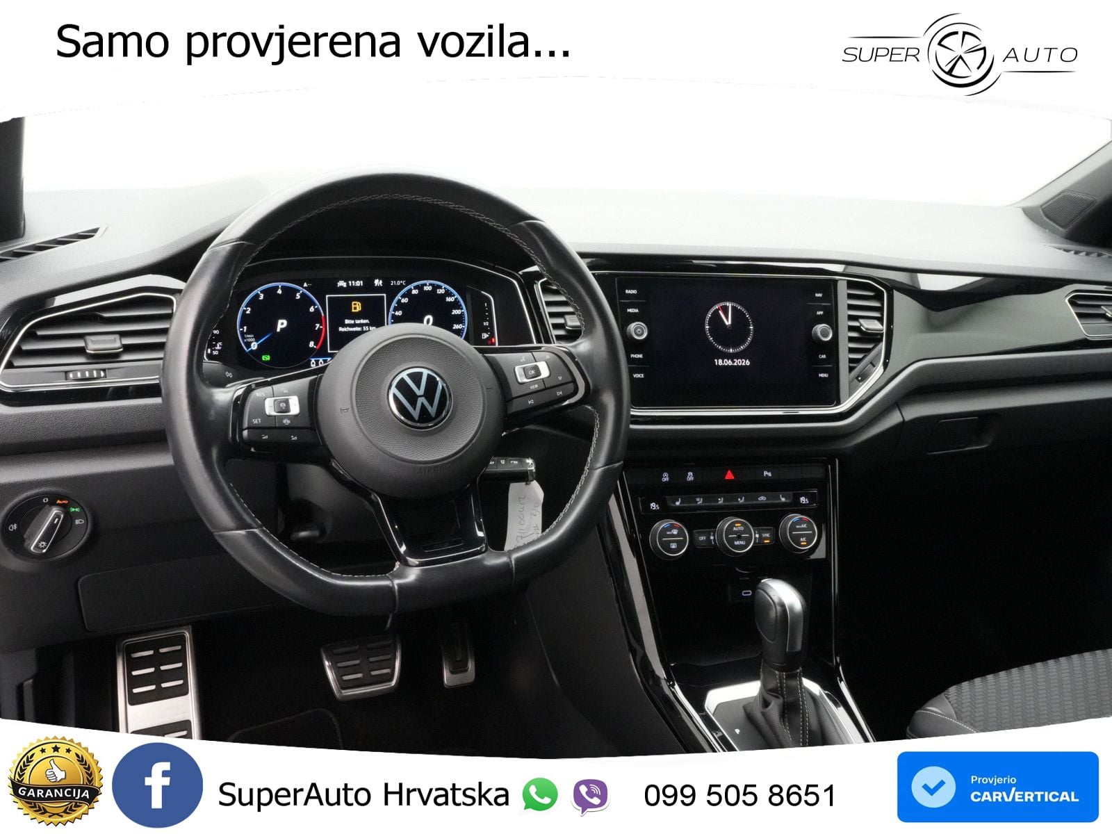 Volkswagen T-Roc I R 2.0 TSI (300 KS) OPF 4M DSG LED+GR SJED+ACC