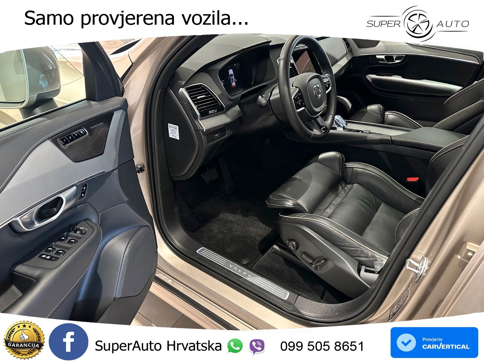 Volvo XC90 2.0 B5 Diesel AWD Automatic ACC+HEAD+4xGR SJED+360+PANO