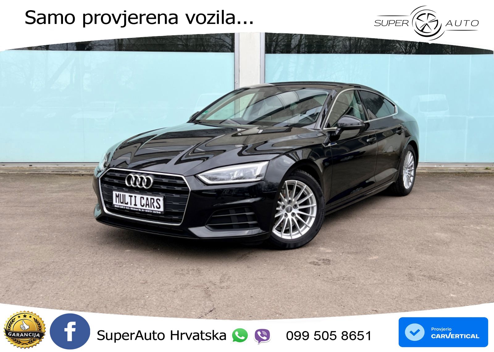 Audi A5 Sportback 40 TFSI (190 KS) S tronic