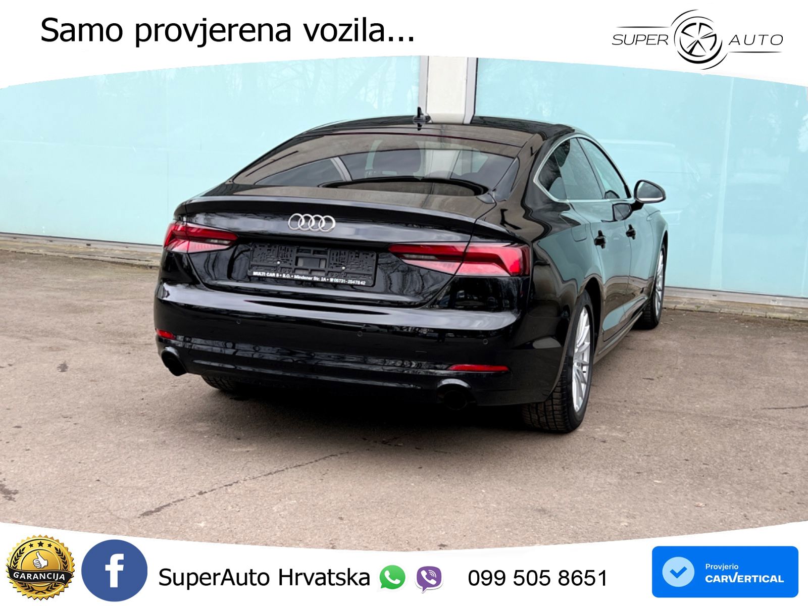 Audi A5 Sportback 40 TFSI (190 KS) S tronic
