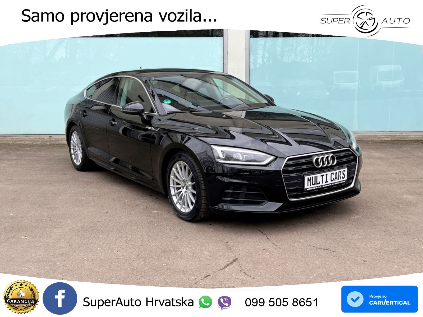 Audi A5 Sportback 40 TFSI (190 KS) S tronic