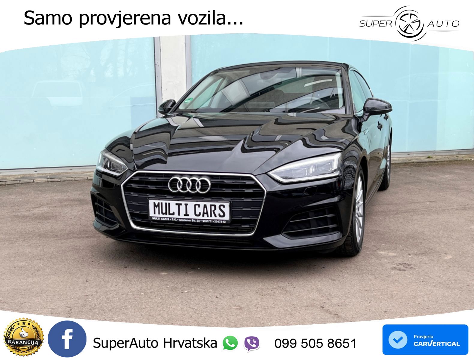 Audi A5 Sportback 40 TFSI (190 KS) S tronic
