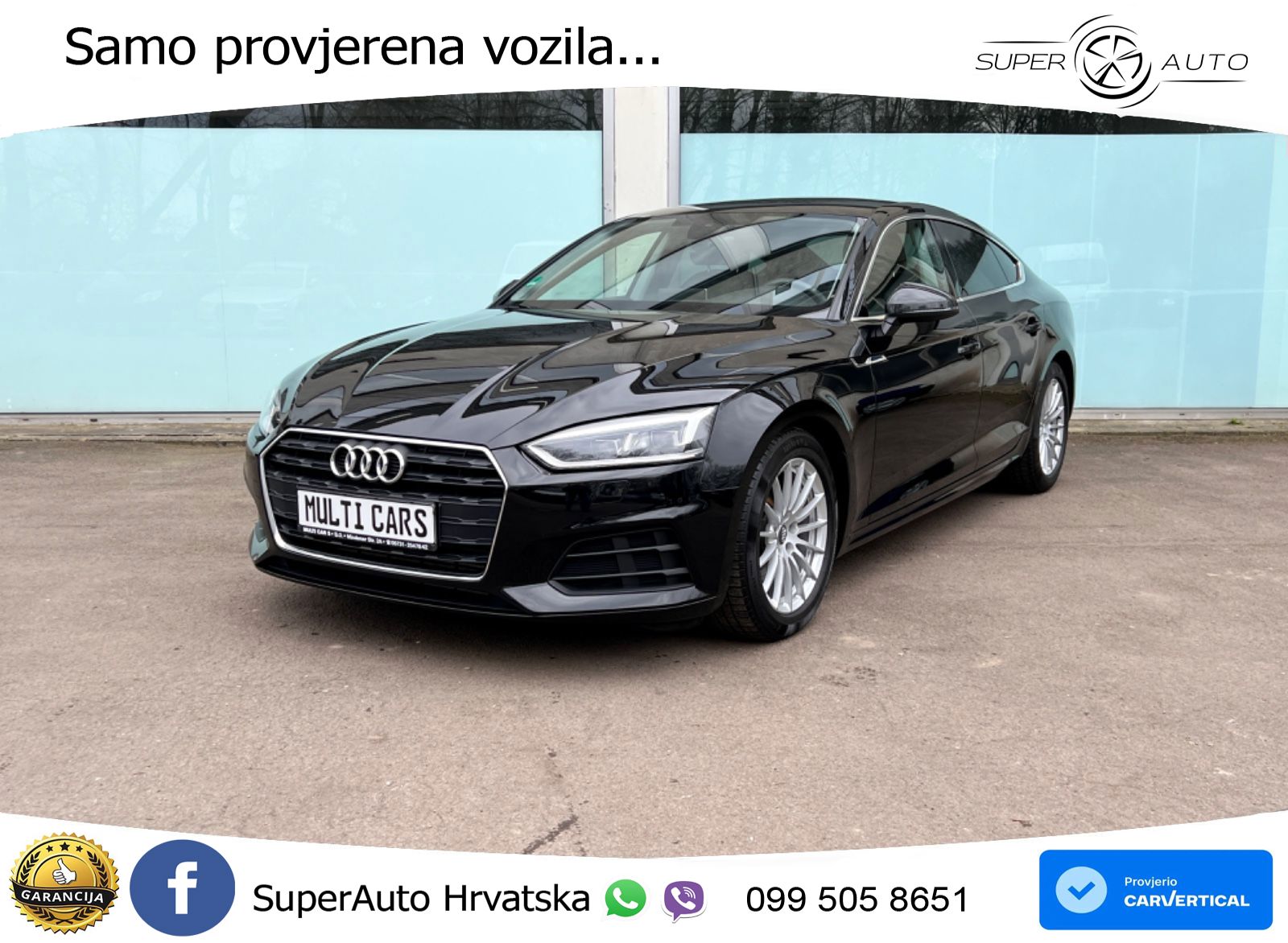 Audi A5 Sportback 40 TFSI (190 KS) S tronic