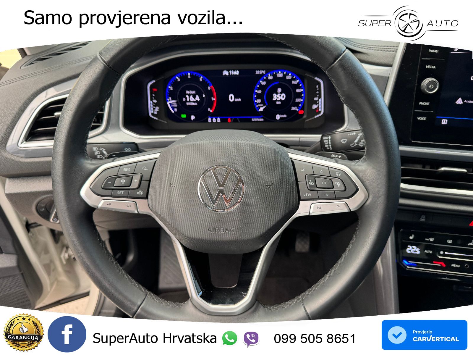 Volkswagen T-Roc 1.5 TSI (150 KS) DSG LED+GR SJED+ACC