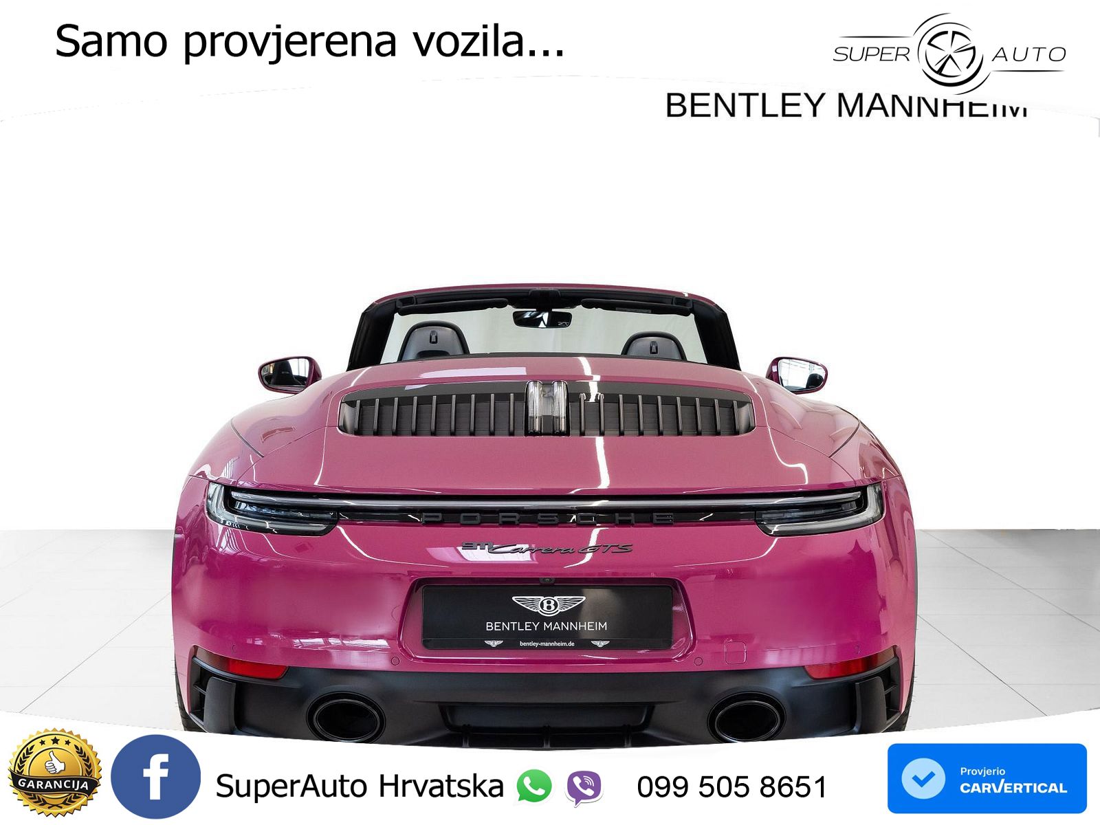 Porsche 911 Carrera GTS Cabriolet 3.0 (480 KS) PDK