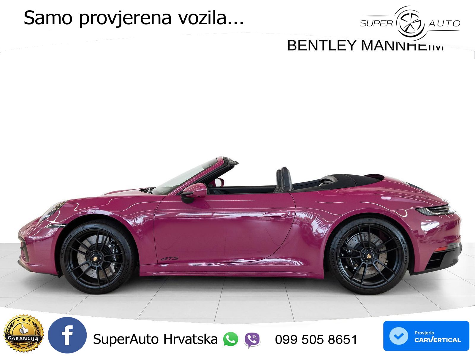 Porsche 911 Carrera GTS Cabriolet 3.0 (480 KS) PDK
