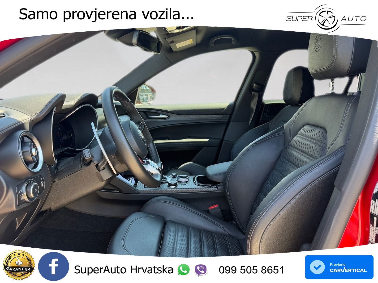 Alfa Romeo Stelvio Quadrifoglio 2.9 V6 Bi-Turbo (520 KS) Q4 Automatic MATRIX+GR SJED+KAM