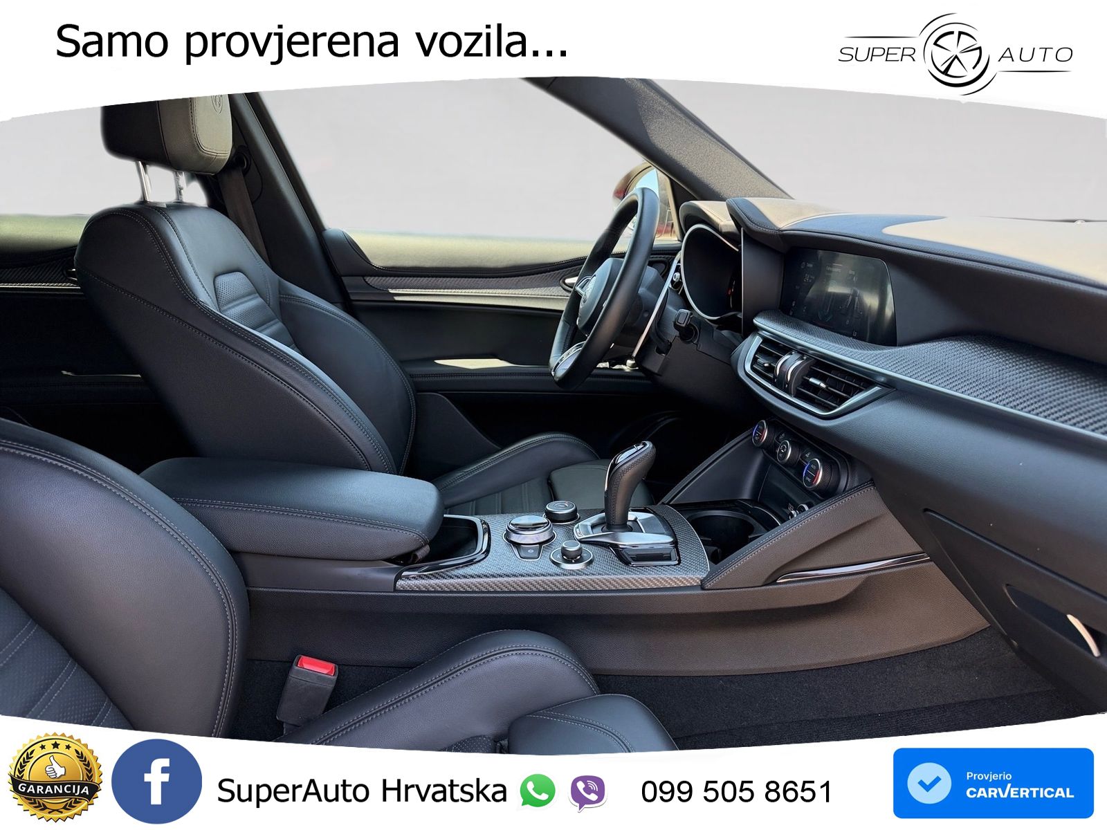 Alfa Romeo Stelvio Quadrifoglio 2.9 V6 Bi-Turbo (520 KS) Q4 Automatic MATRIX+GR SJED+KAM