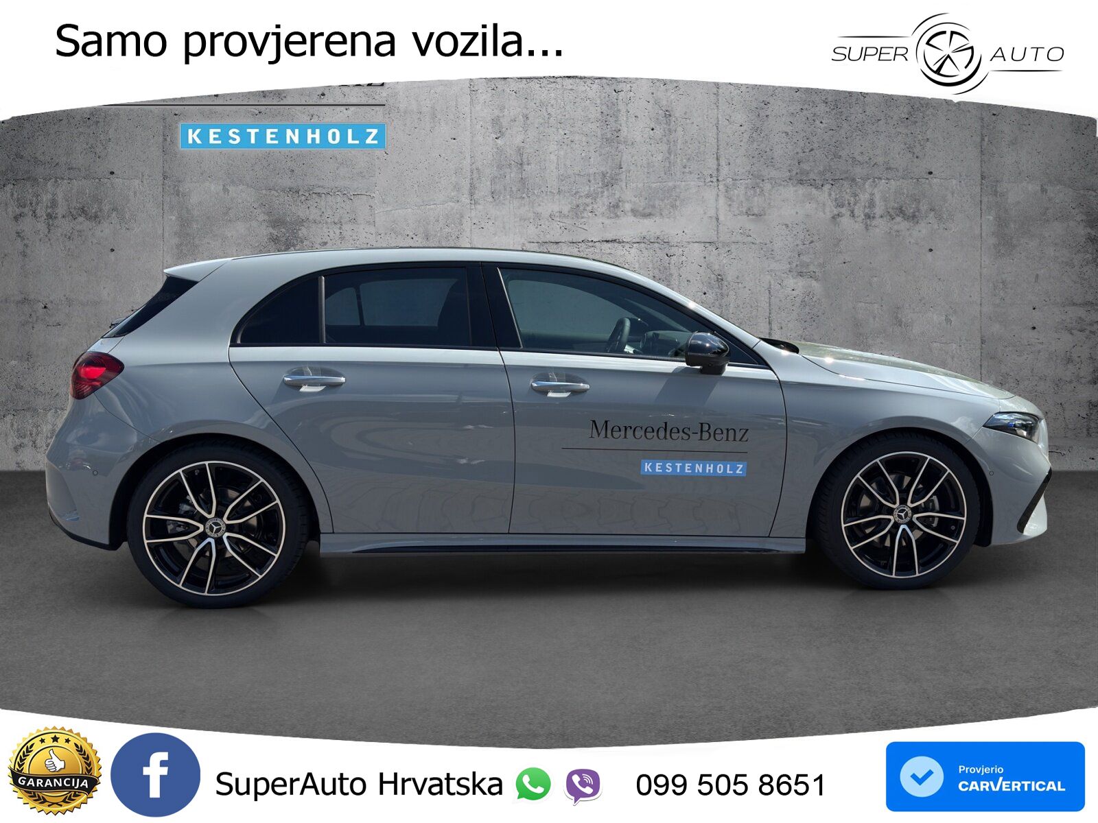 Mercedes-Benz A 200d 8G-DCT AMG ACC+GR SJED+360+PANO