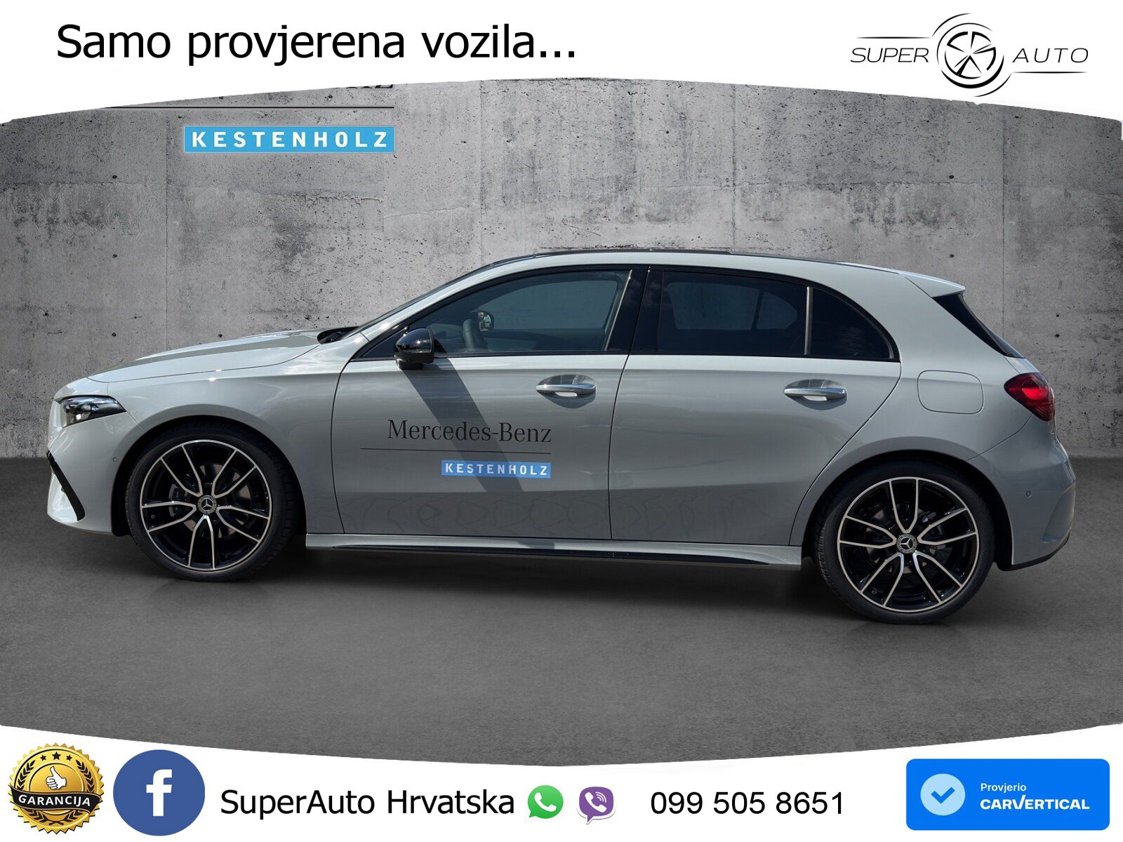 Mercedes-Benz A 200d 8G-DCT AMG ACC+GR SJED+360+PANO