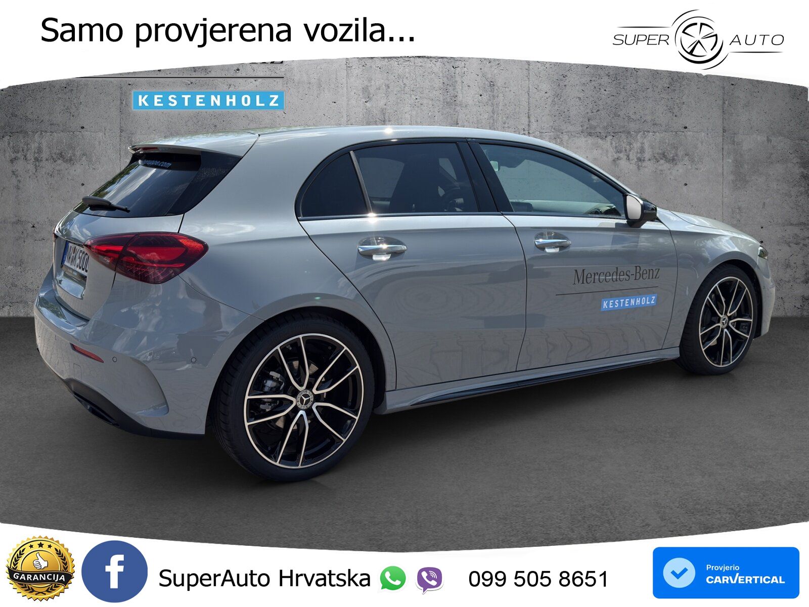 Mercedes-Benz A 200d 8G-DCT AMG ACC+GR SJED+360+PANO
