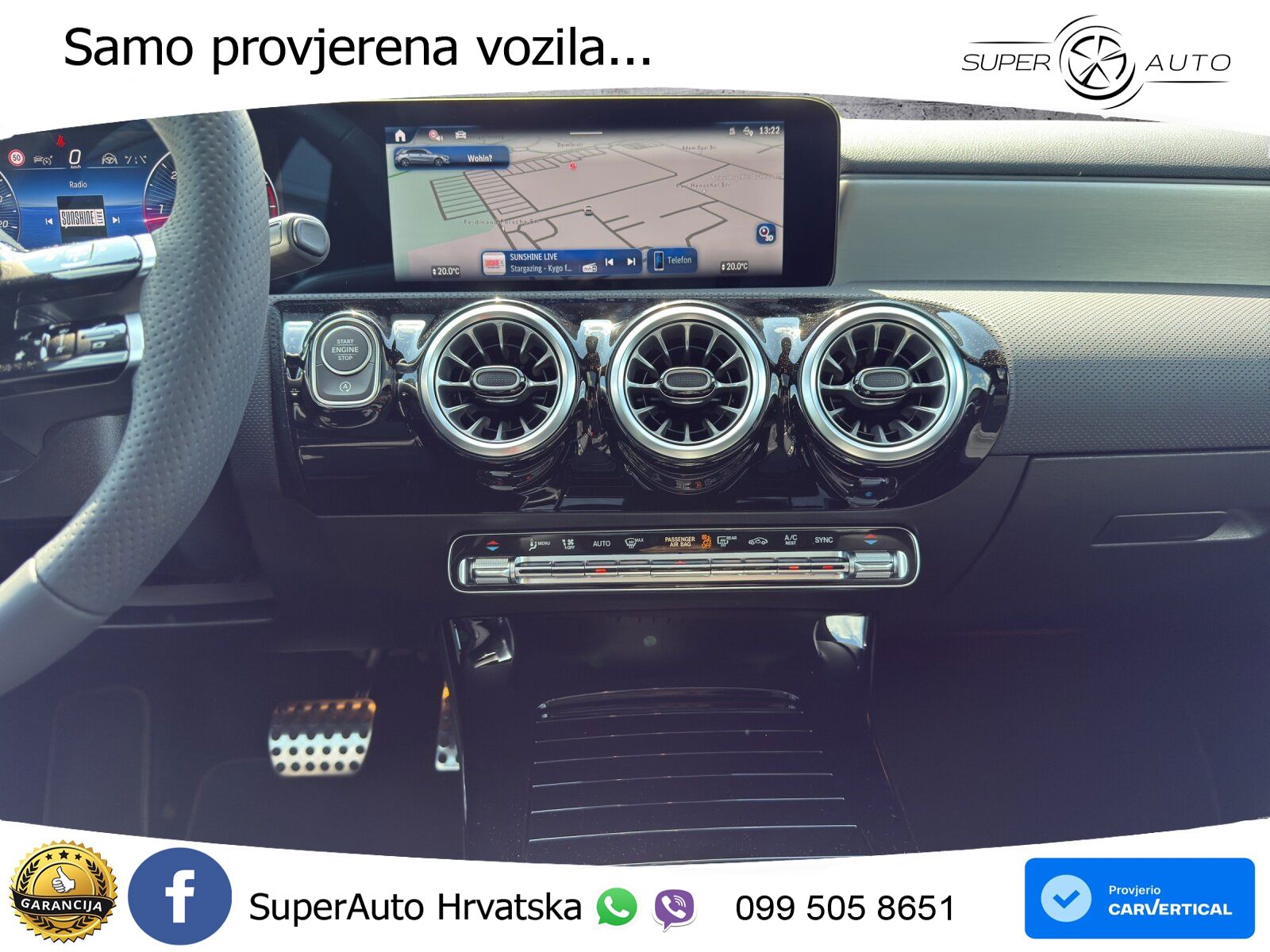 Mercedes-Benz A 200d 8G-DCT AMG ACC+GR SJED+360+PANO