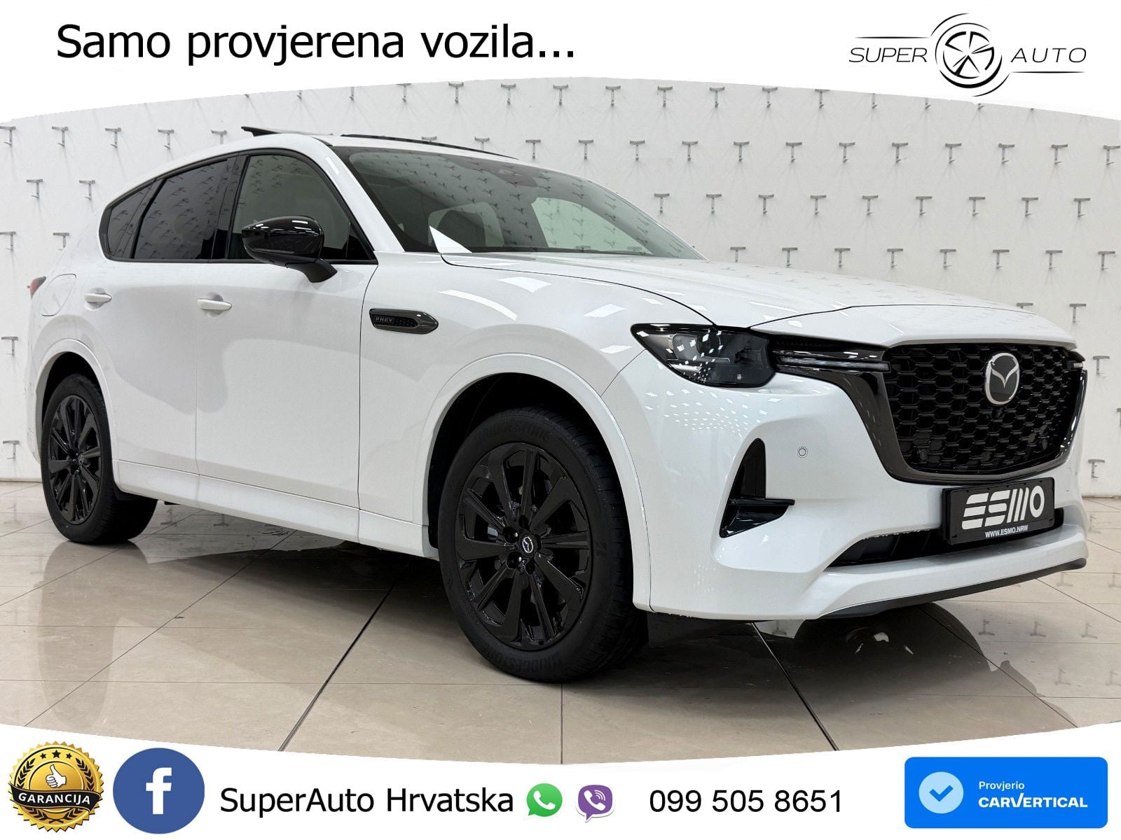 Mazda CX-60 2.5 e-Skyactiv (328 KS) AWD Automatic MATRIX+GR SJED+KAM