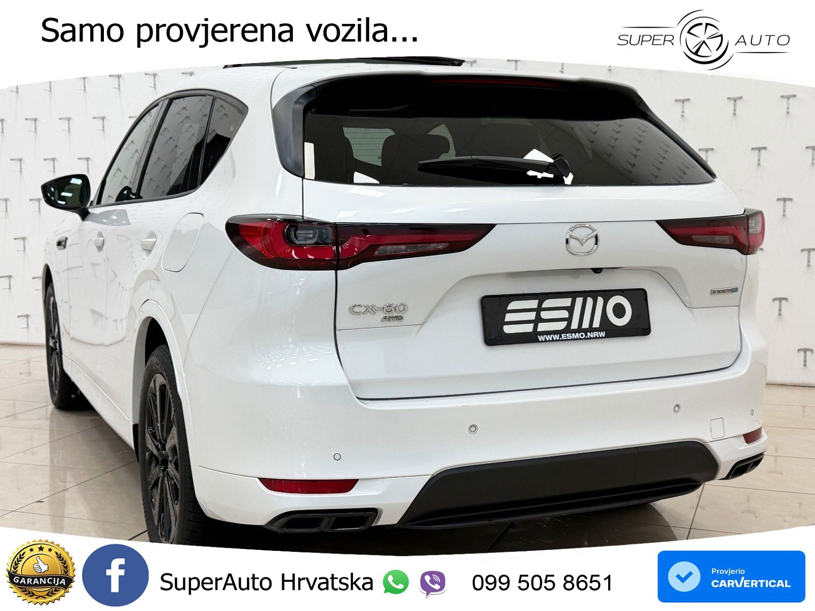 Mazda CX-60 2.5 e-Skyactiv (328 KS) AWD Automatic MATRIX+GR SJED+KAM