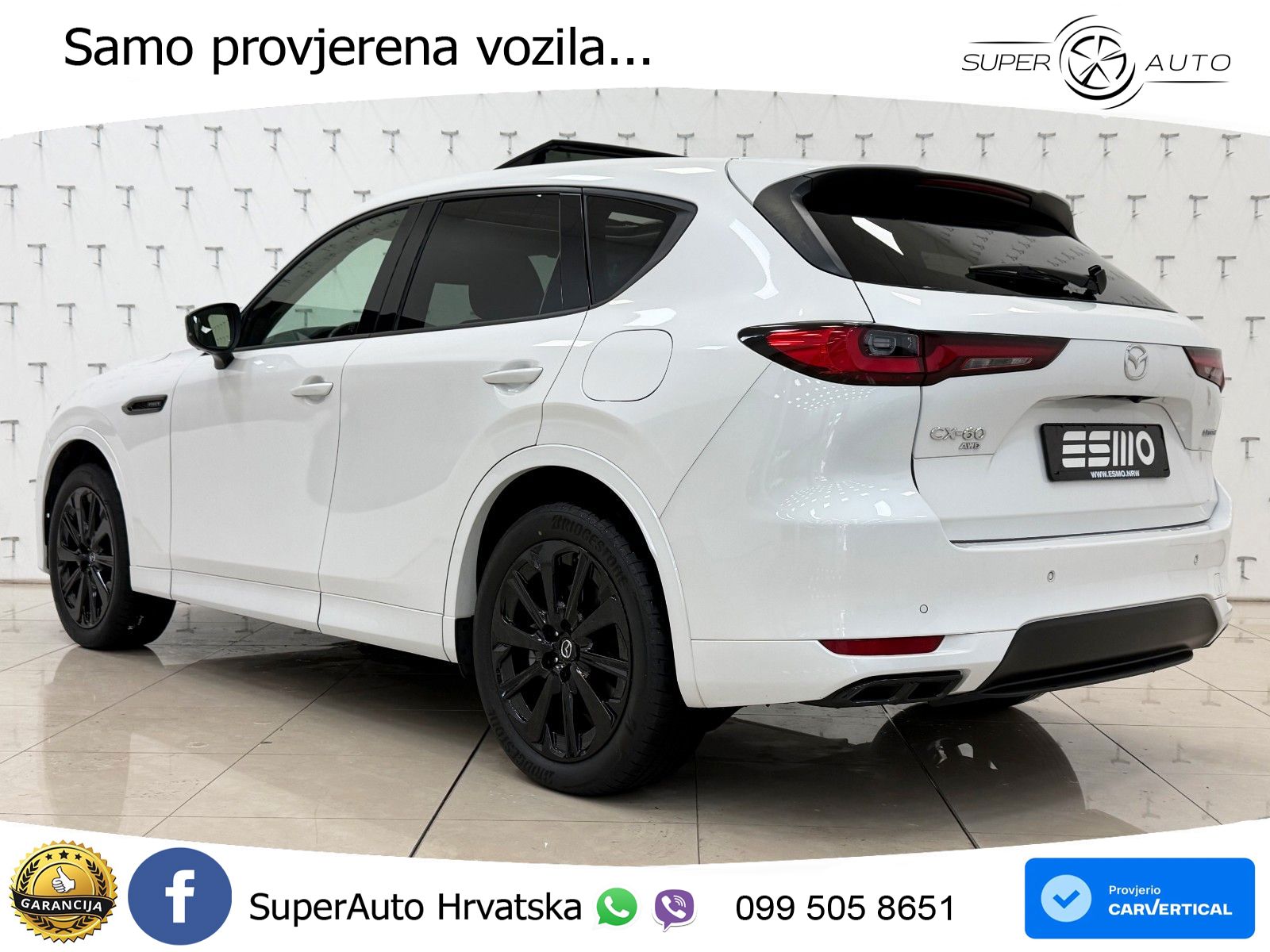 Mazda CX-60 2.5 e-Skyactiv (328 KS) AWD Automatic MATRIX+GR SJED+KAM