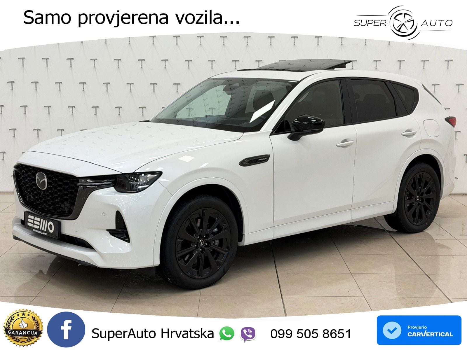 Mazda CX-60 2.5 e-Skyactiv (328 KS) AWD Automatic MATRIX+GR SJED+KAM