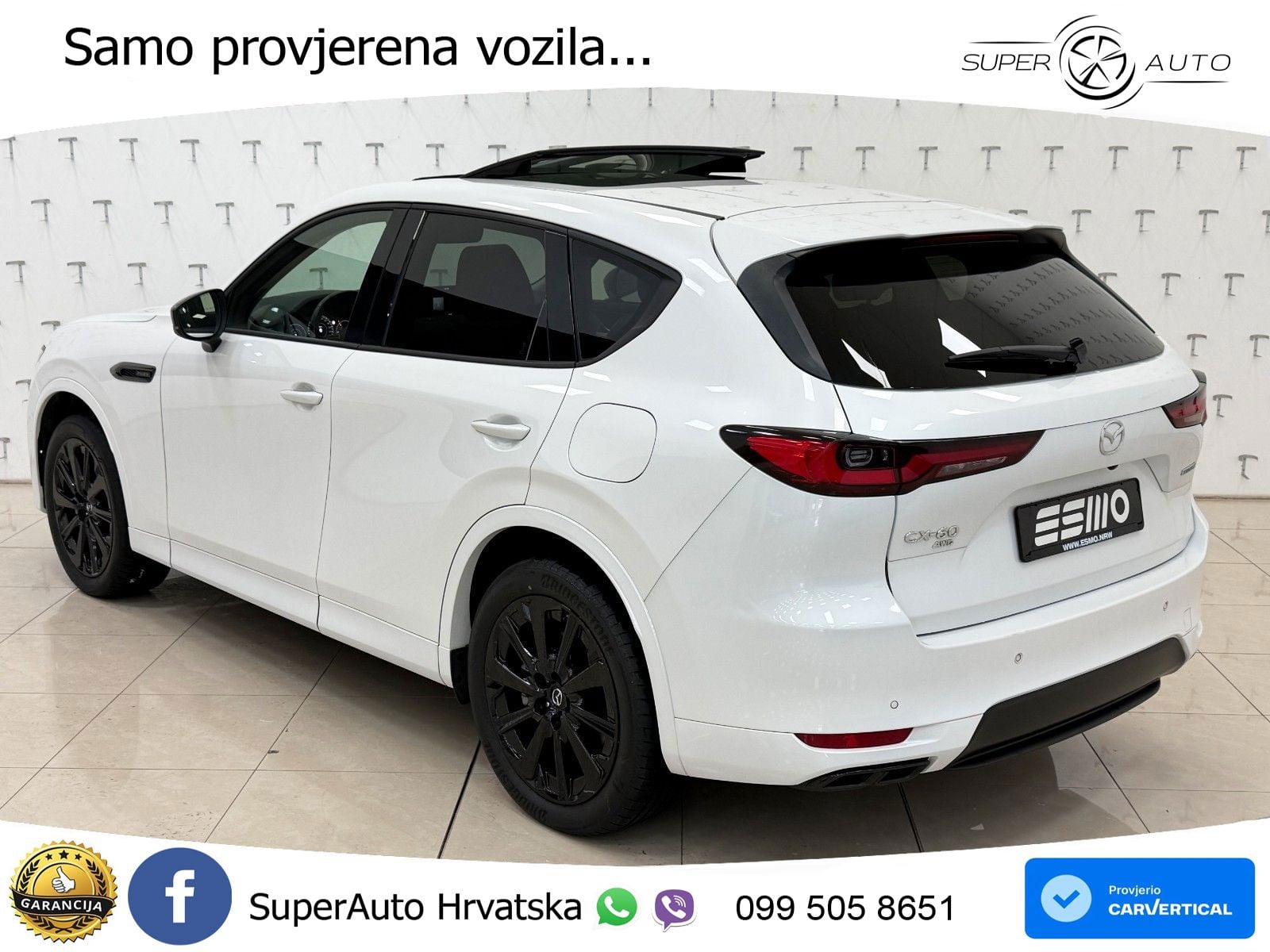 Mazda CX-60 2.5 e-Skyactiv (328 KS) AWD Automatic MATRIX+GR SJED+KAM