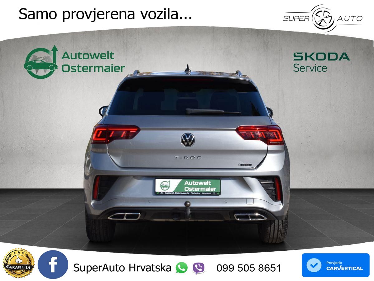 Volkswagen T-Roc 2.0 TSI (190 KS) 4M DSG R-Line MATRIX+GR SJED+KAM