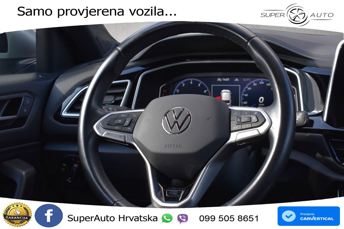Volkswagen T-Roc 2.0 TSI (190 KS) 4M DSG R-Line MATRIX+GR SJED+KAM
