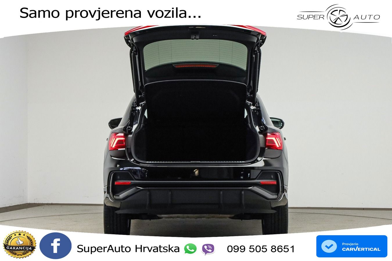 Audi Q3 II Sportback 45 TFSI (245 KS) quattro S tronic S line MATRIX+GR SJED+KAM