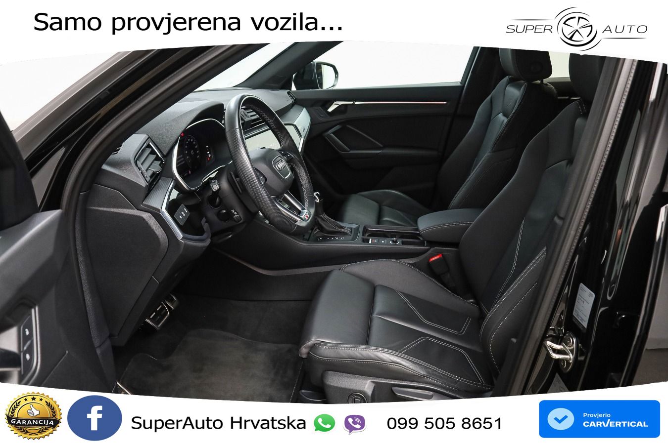 Audi Q3 II Sportback 45 TFSI (245 KS) quattro S tronic S line MATRIX+GR SJED+KAM