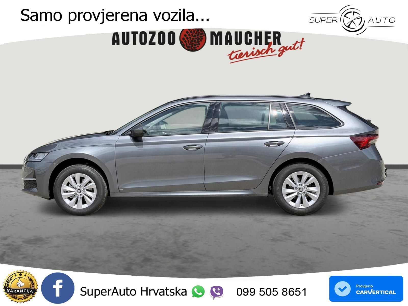Škoda Octavia Combi 2.0 TDI (150 KS) DSG LED+GR SJED+ACC