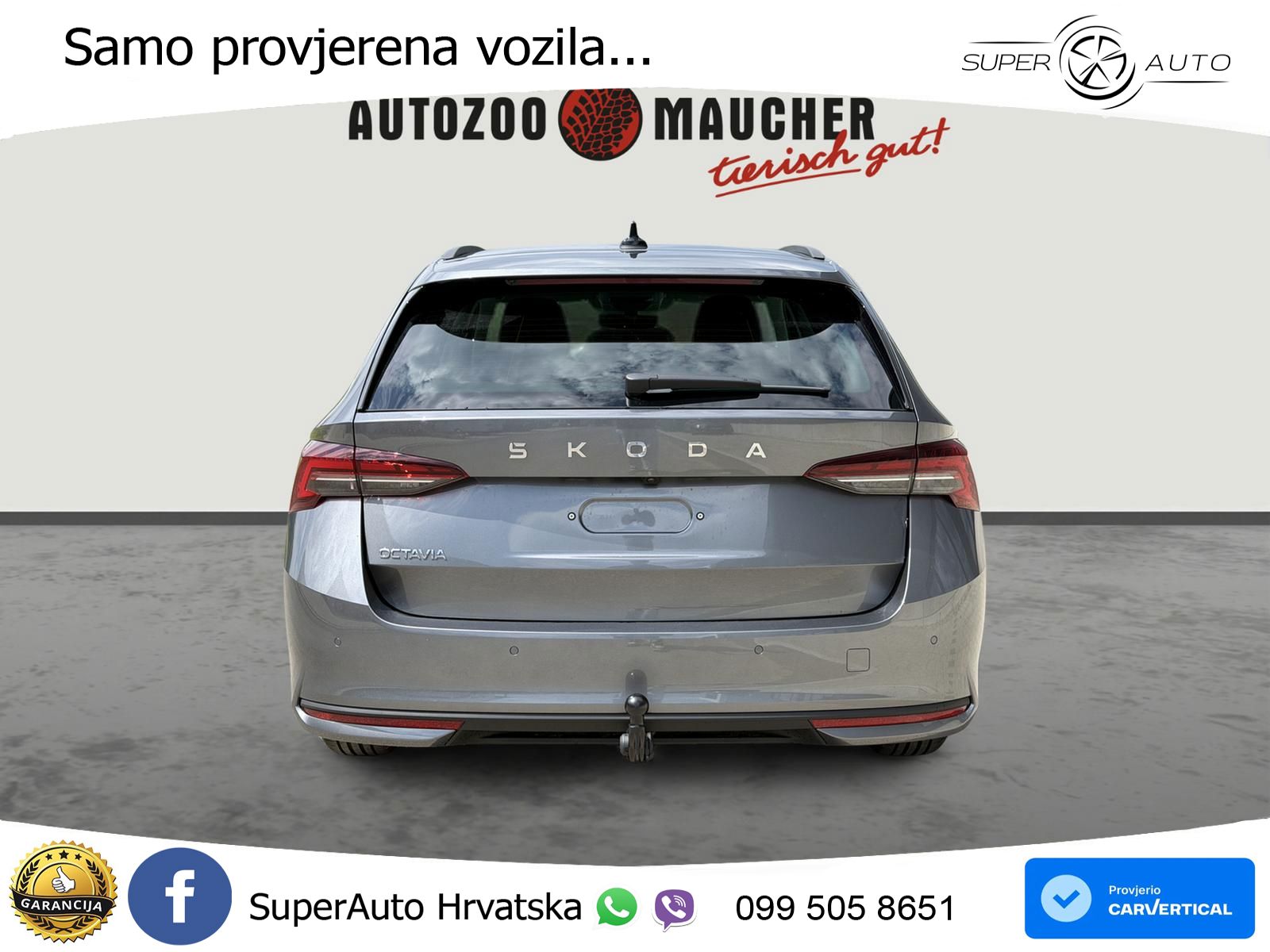 Škoda Octavia Combi 2.0 TDI (150 KS) DSG LED+GR SJED+ACC